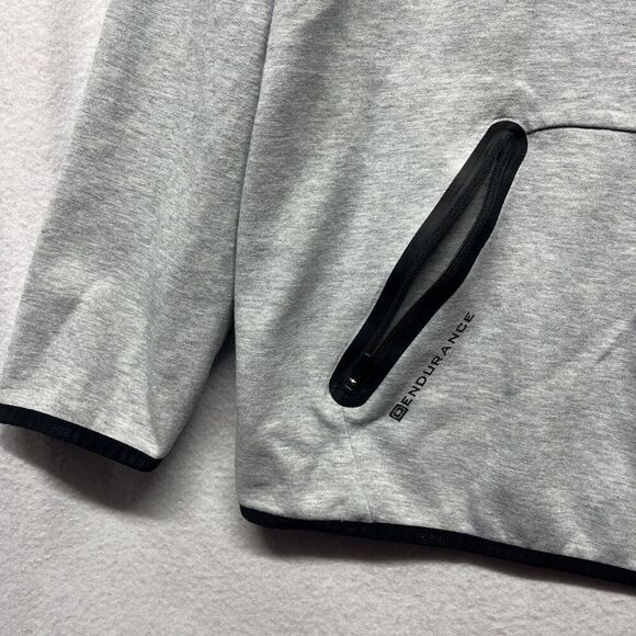 Ogio Endurance Full Zip Jacket Sweatshirt Size XL XLarge Gray FMC - Picture 3 of 5